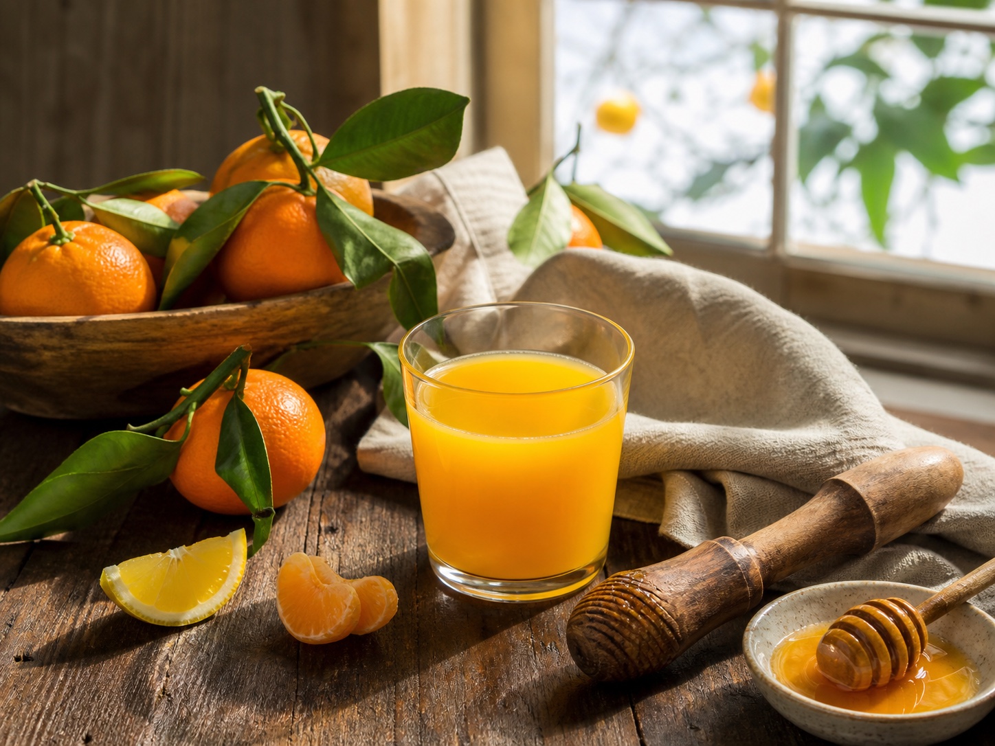 Receita de Poncha de Tangerina — A Joia de Inverno